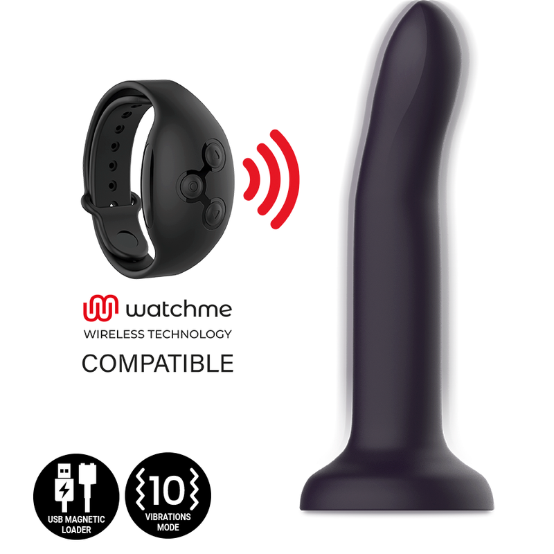 MYTHOLOGY DUMAN MYSTIC DILDO S - VIBRADOR COMPATIBLE CON WATCHME WIRELESS TECHNOLOGY