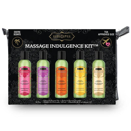 KAMASUTRA - KIT DE ACEITES DE MASAJE INDULGENCE