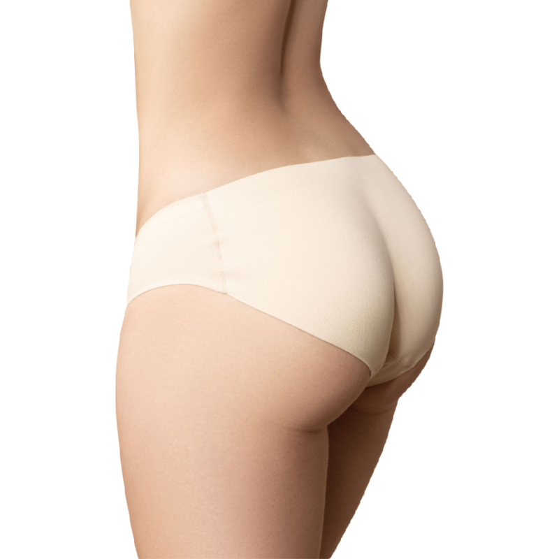 BYE-BRA - PANTIES BAJOS CON RELLENO NALGAS TALLA S