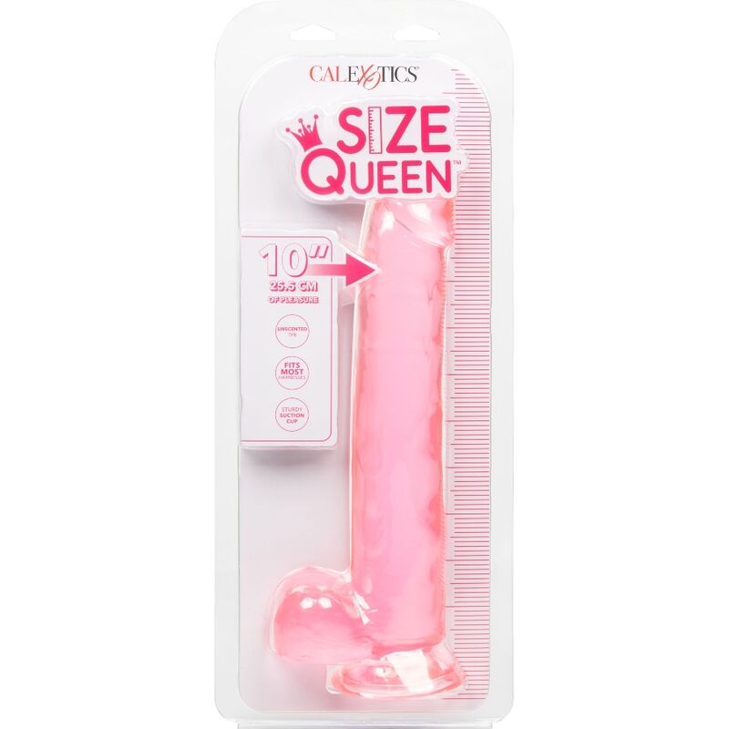 CALEXOTICS - SIZE QUEEN DILDO ROSA 25.5 CM