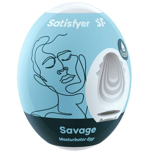 SATISFYER - SAVAGE HUEVO MASTURBADOR