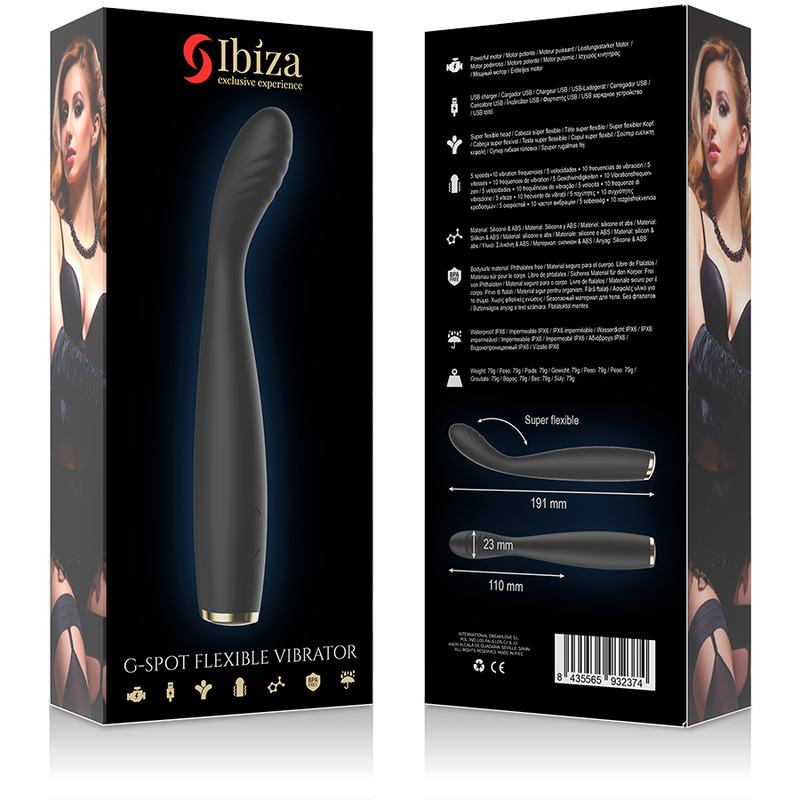 IBIZA - POTENTE VIBRADOR FLEXIBLE ESPECIAL PUNTO G