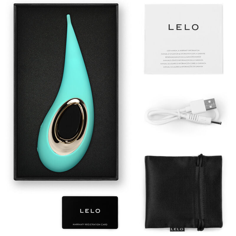 LELO - DOT ESTIMULADOR DE CLÍTORIS - VERDE AGUA