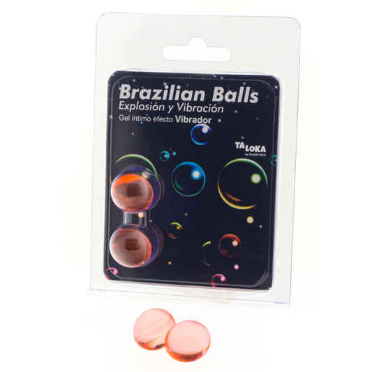 TALOKA - BRAZILIAN BALLS GEL EXCITANTE EFECTO VIBRACIÓN 2 BOLAS