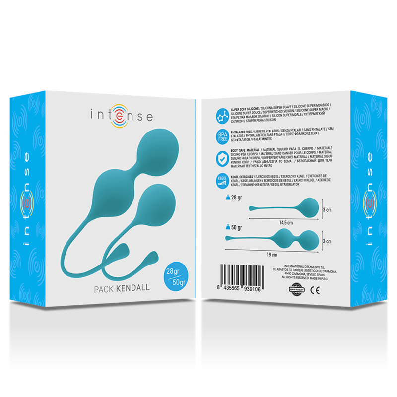 INTENSE - BOLAS KEGEL PACK KENDALL AZUL