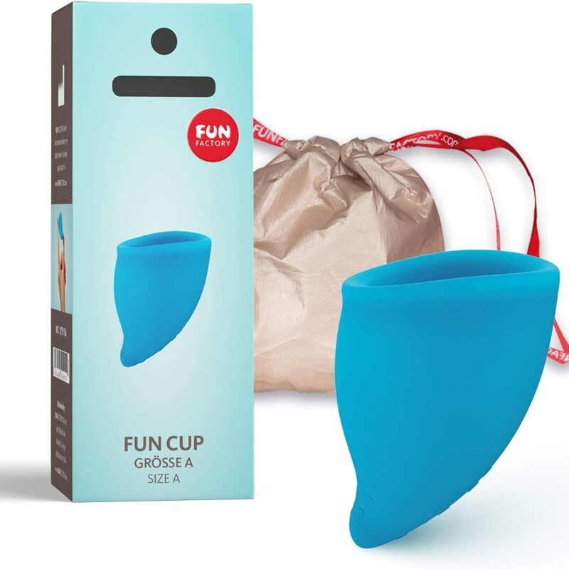 FUN FACTORY - FUN COPA VAGINAL TALLA A TURQUESA