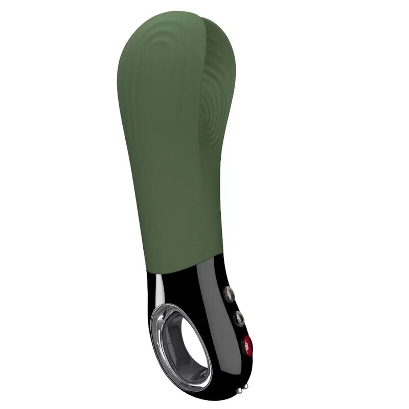 FUN FACTORY - MANTA MASTURBADOR VIBRADOR DEEP MOSS GREEN & NEGRO