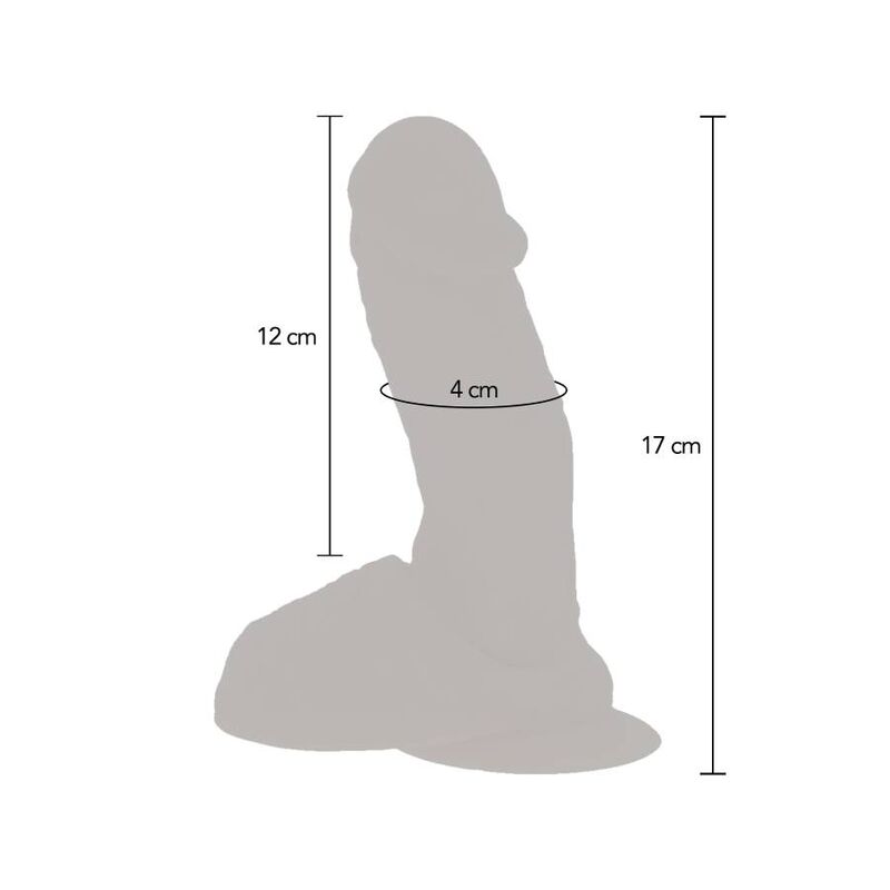 GET REAL - DILDO VIBRADOR SILICONA NATURAL