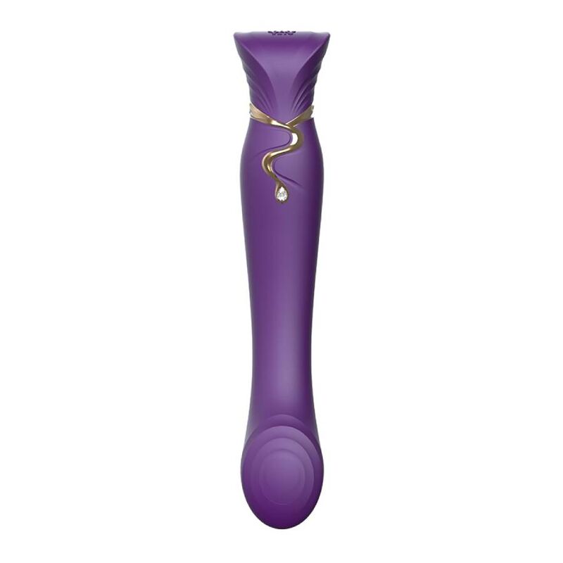 ZALO - QUEEN SET PULSE WAVE CLIT STIM MORADO