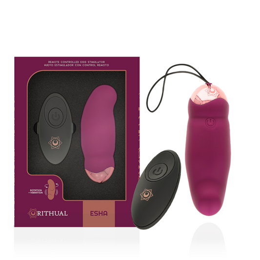 RITHUAL - ESHA HUEVO CONTROL REMOTO SISTEMA ROTACIÓN + VIBRACIÓN