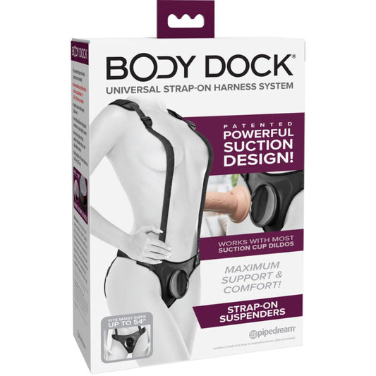 PIPEDREAMS - BODY DOCK STRAP-ON SUSPENDERS