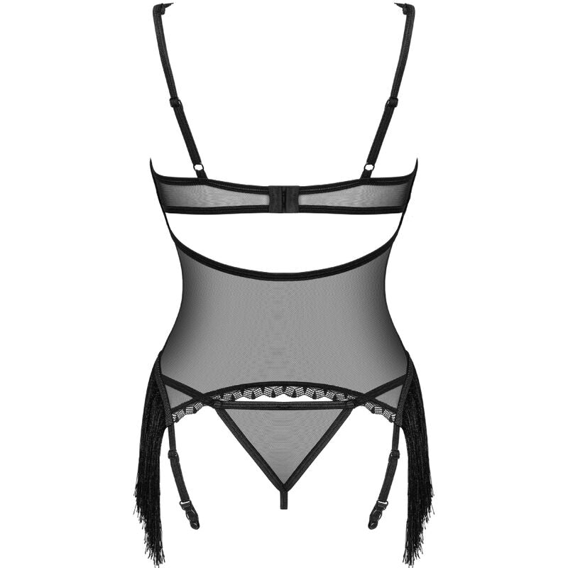 OBSESSIVE - SHERILA CORSET & TANGA XS/S