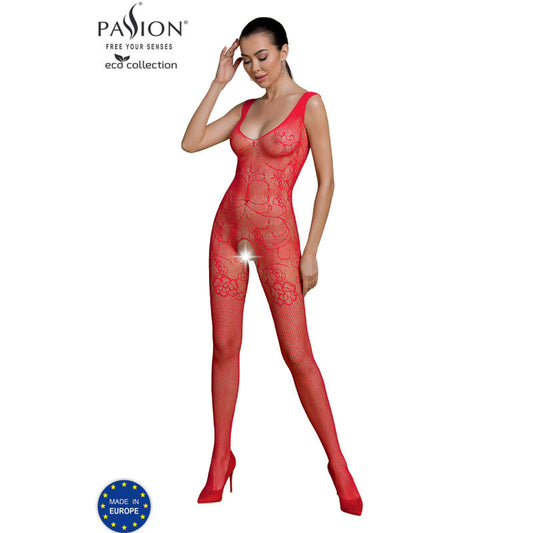 PASSION - ECO COLLECTION BODYSTOCKING ECO BS012 NEGRO