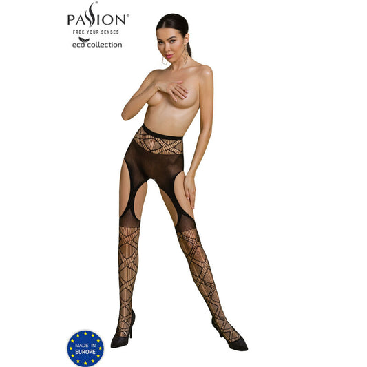 PASSION - ECO COLLECTION BODYSTOCKING ECO S005 NEGRO