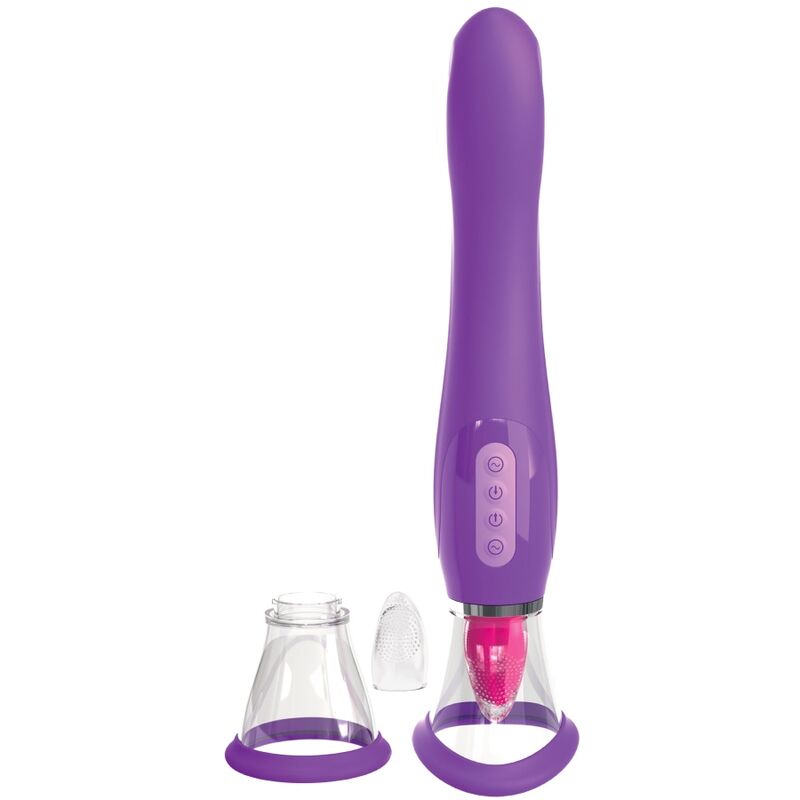 FANTASY FOR HER - SUCCIONADOR CLITORIS LENGUA ESTIMULADORA VIOLETA