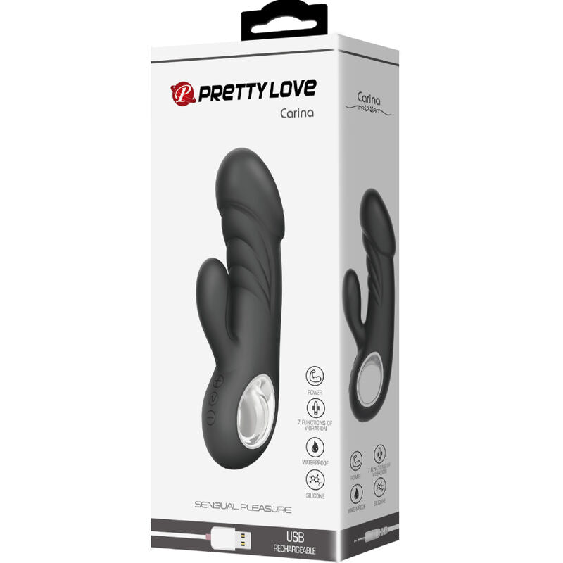 PRETTY LOVE - ANSEL VIBRADOR ESTIMULADOR PUNTO G Y CLITORIS