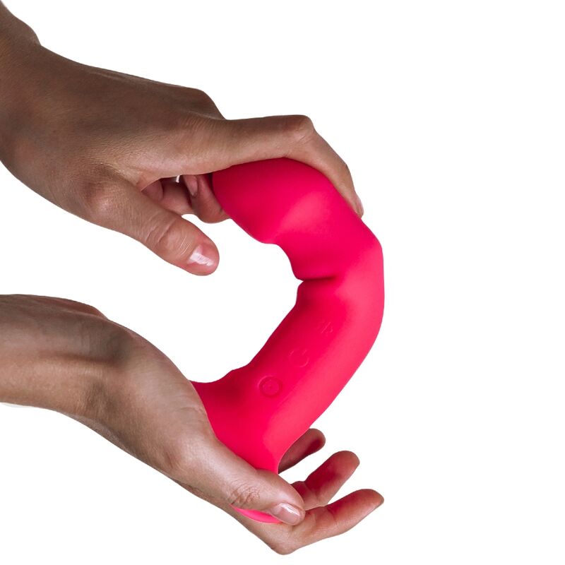 ADRIEN LASTIC - HITSENS VIBE 2 DILDO SILICONA ROSA