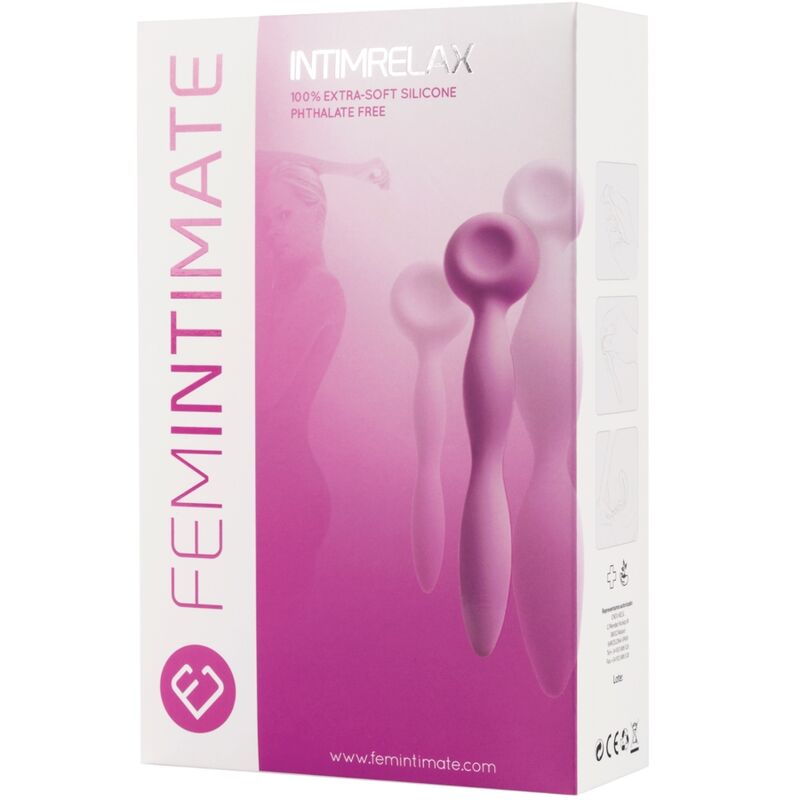 FEMINTIMATE - INTIMRELAX SET 3 DILATADORES VAGINALES