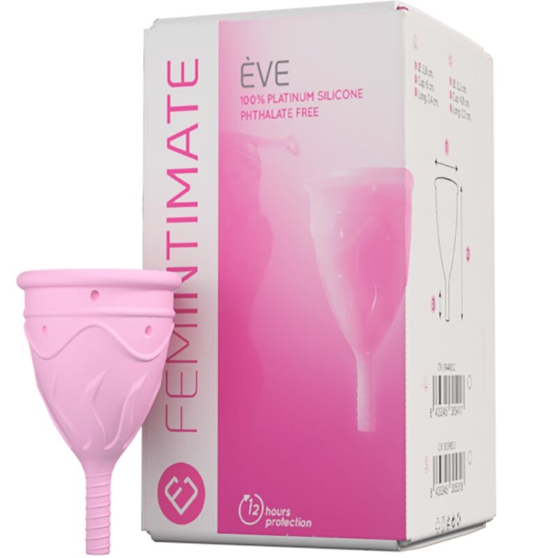 FEMINTIMATE - EVE COPA MENSTRUAL SILICONA - TALLA S