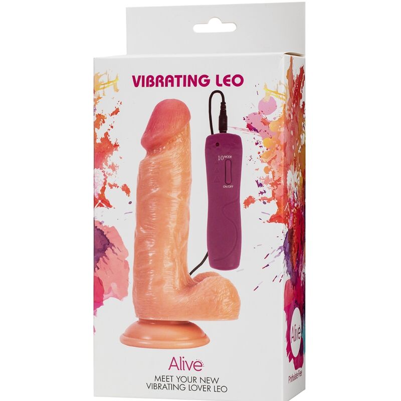 ALIVE - LEO PENE REALISTICO VIBRADOR 17 CM