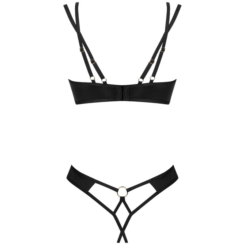 OBSESSIVE - NESARI SET DOS PIEZAS CROTCHLESS M/L