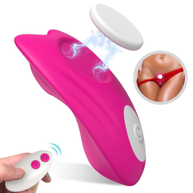 ARMONY - BUTTERFLY PANTIES VIBRADOR CONTROL REMOTO ROSA