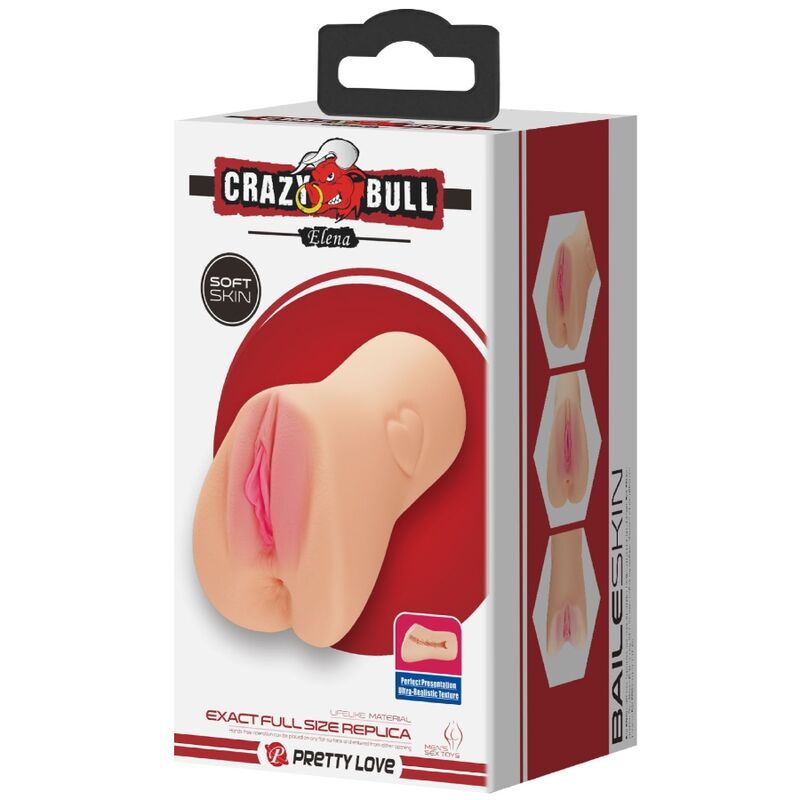 CRAZY BULL - ELENA MASTUBADOR EN FORMA DE VAGINA