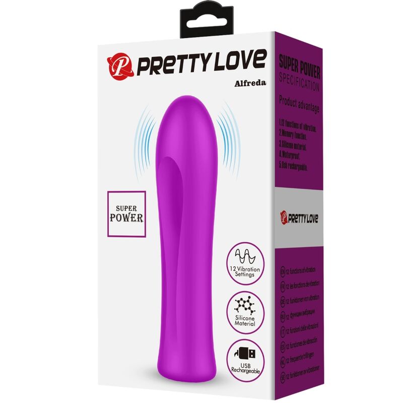 PRETTY LOVE - ALFREDA VIBRADOR SUPER POWER VIOLETA