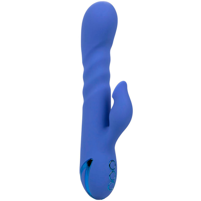 CALEXOTICS - L.A LOVE VIBRADOR & SUCCIONADOR AZUL BY CALIFORNIA DREAMING