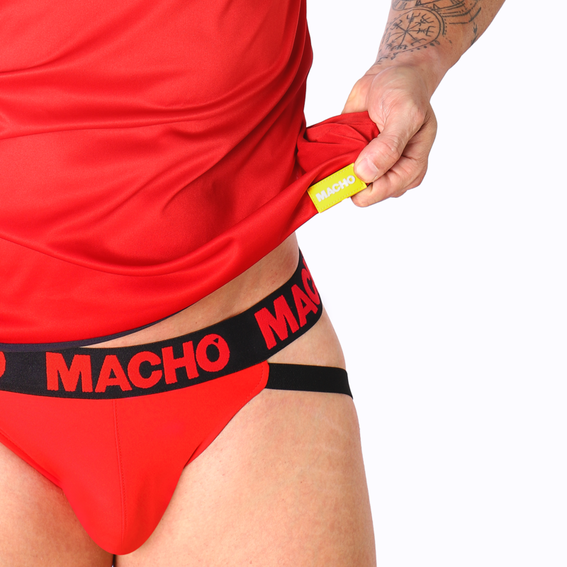 MACHO - CAMISETA ROJA S/M