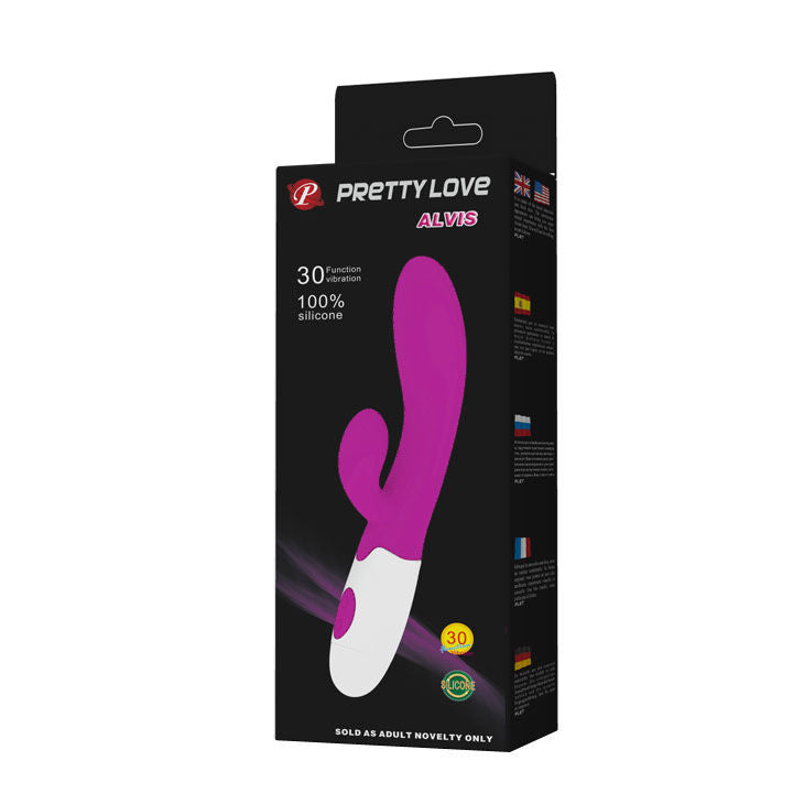 PRETTY LOVE - FLIRTATION VIBRADOR CON ESTIMULADOR CLITORIS ALVIS