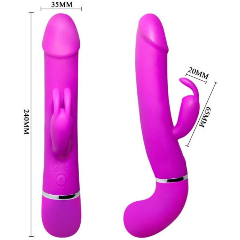 PRETTY LOVE - VIBRADOR HENRY 12 MODOS DE VIBRACION Y FUNCION SQUIRT