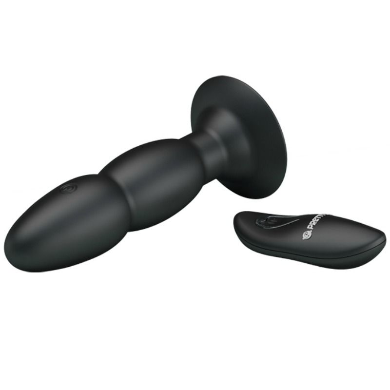 PRETTY LOVE - PLUG VIBRADOR Y ROTACIÓN POR CONTROL REMOTO