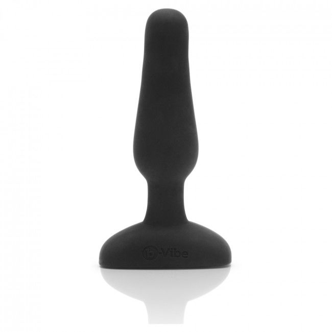 B-VIBE - NOVICE CONTROL REMOTO ANAL PLUG NEGRO