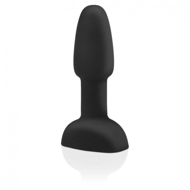 B-VIBE - RIMMING CONTROL REMOTO ANAL PLUG PETITE NEGRO