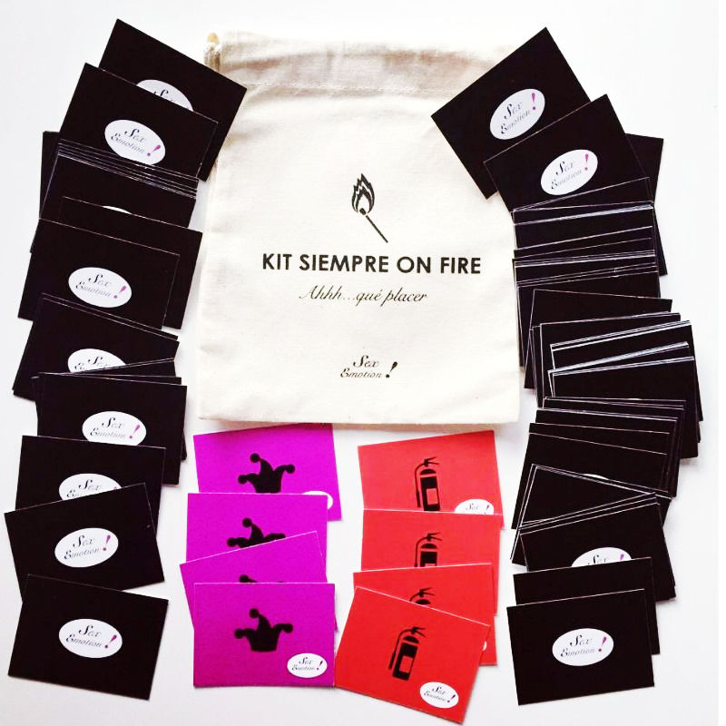 LARA - KIT SIEMPRE ON FIRE JUEGO PARA PAREJAS SEX EMOTION