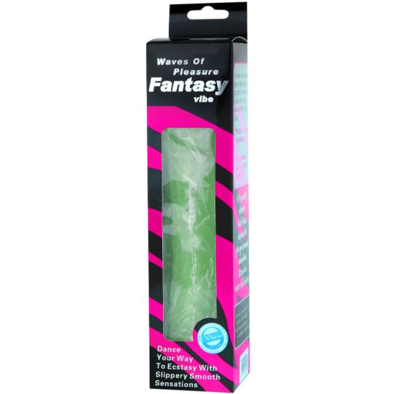 BAILE - WAVES OF PLEASURE VIBRADOR 23 CM VERDE