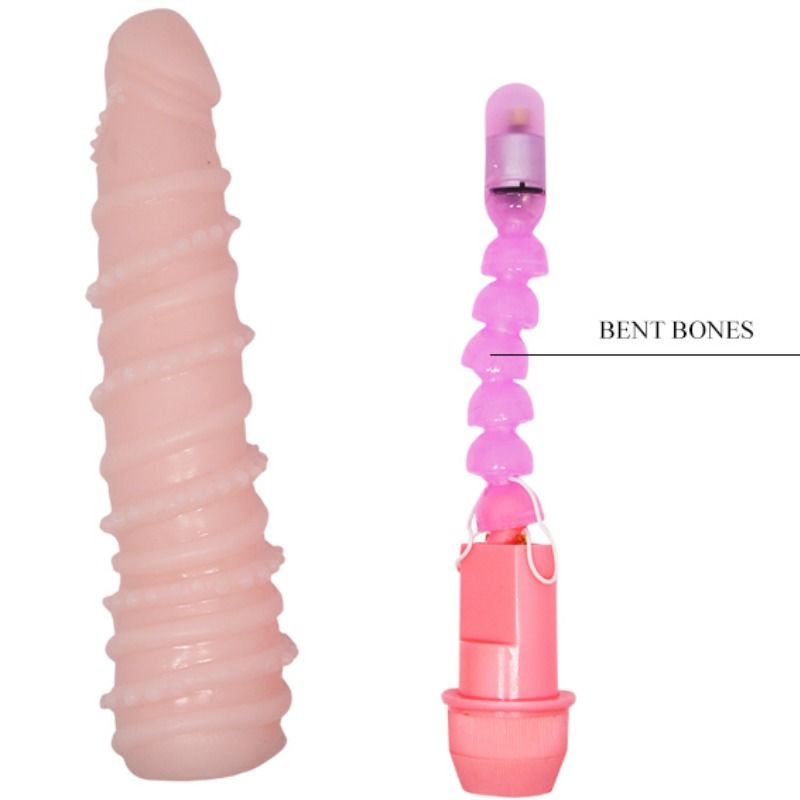 BAILE - FLEXI VIBE SENSUAL VIBRADOR ESPIRAL 19.5 CM