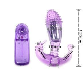 BAILE - ESTIMULADOR VAGINAL Y ANAL CON VIBRACION