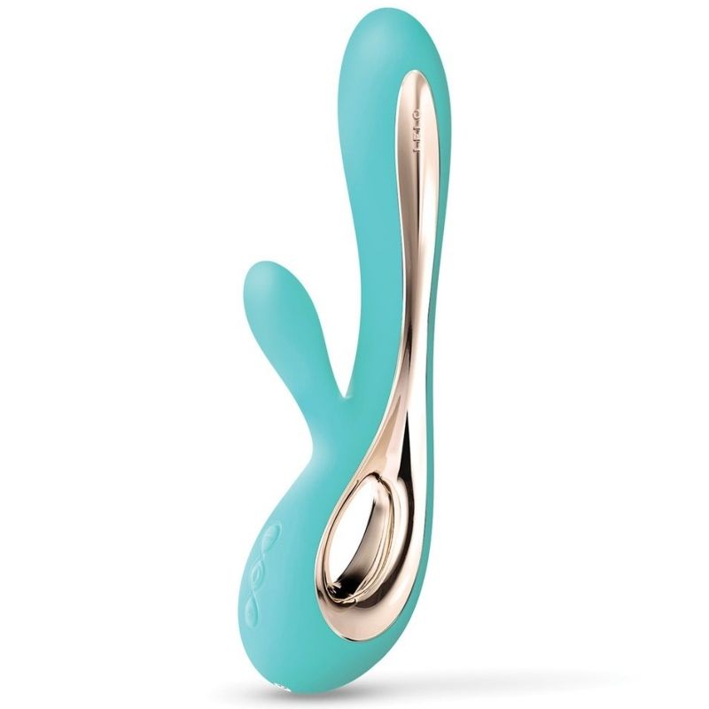 LELO - SORAYA 2 VIBRADOR RABBIT VERDE AGUA