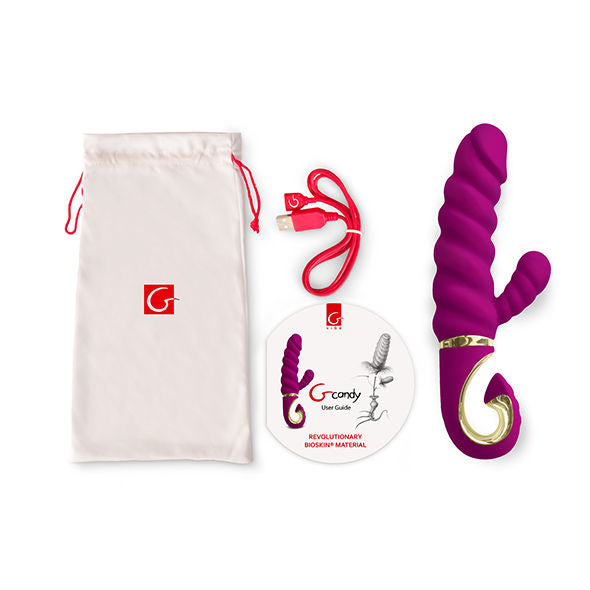 G-VIBE - FUN TOYS VIBRADOR RABBIT GCANDY SWEET RASPBERRY