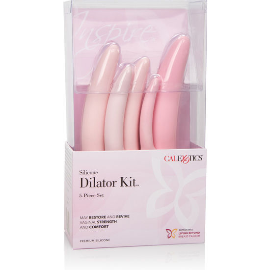 CALEXOTICS - INSPIRE KIT DILATADOR VAGINAL SILICONA 5 PCS