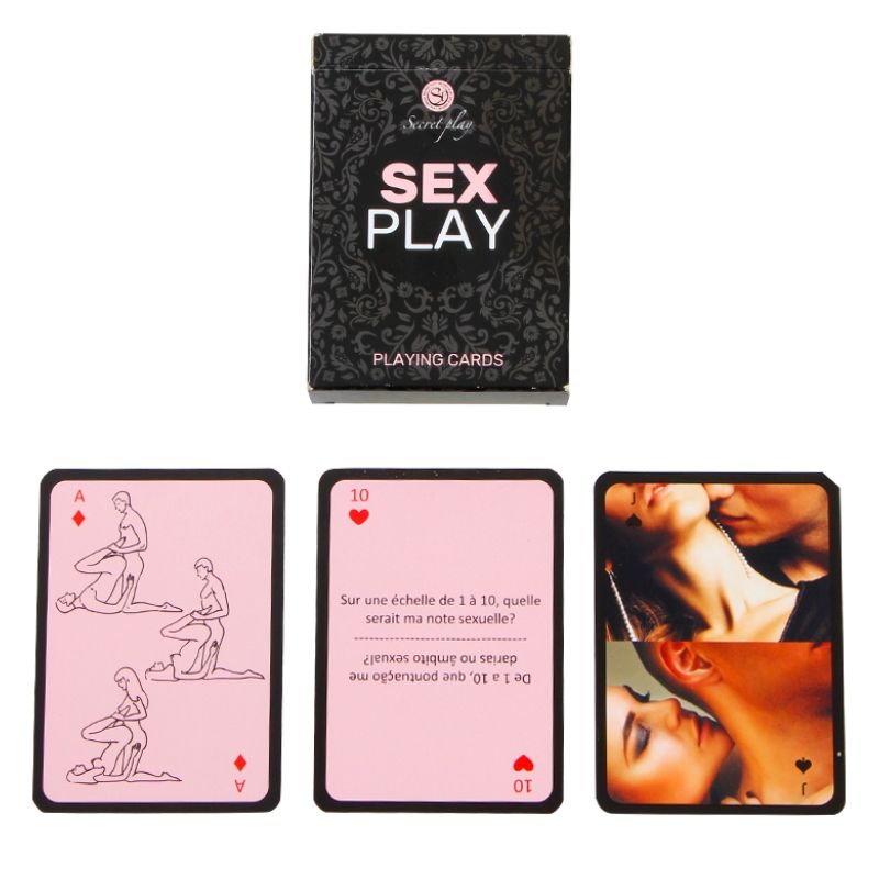 SECRETPLAY - JUEGO DE CARTAS SEX PLAY (FR/PT)