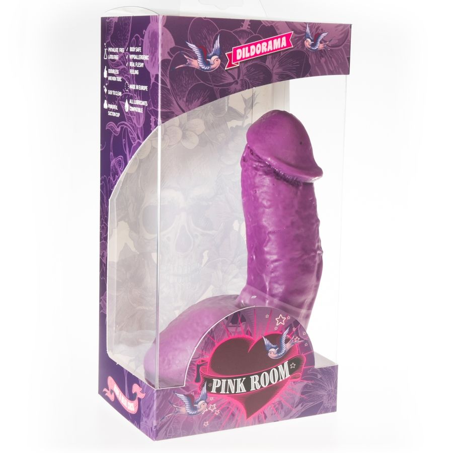 PINK ROOM - ELIAN DILDO REALISTICO LILA 17.5 CM