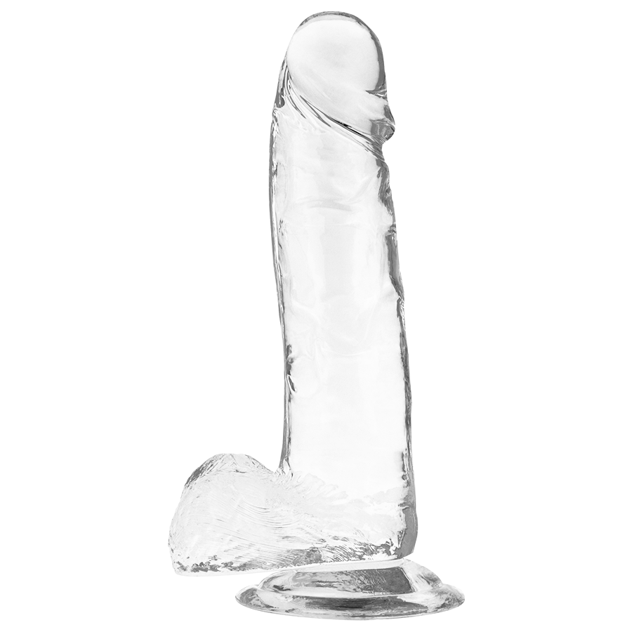 X RAY - CLEAR DILDO REALISTA TRANSPARENTE 20 CM -O- 4.5 CM