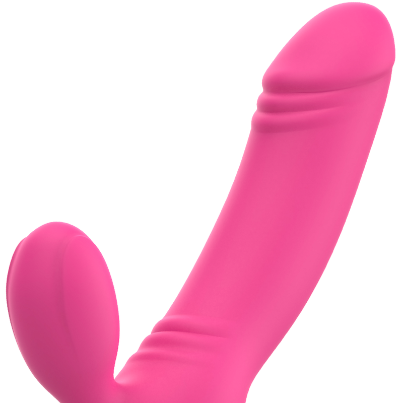 OHMAMA - BIX VIBRADOR DOBLE ESTIMULACIÓN XMAS EDITION ROSA